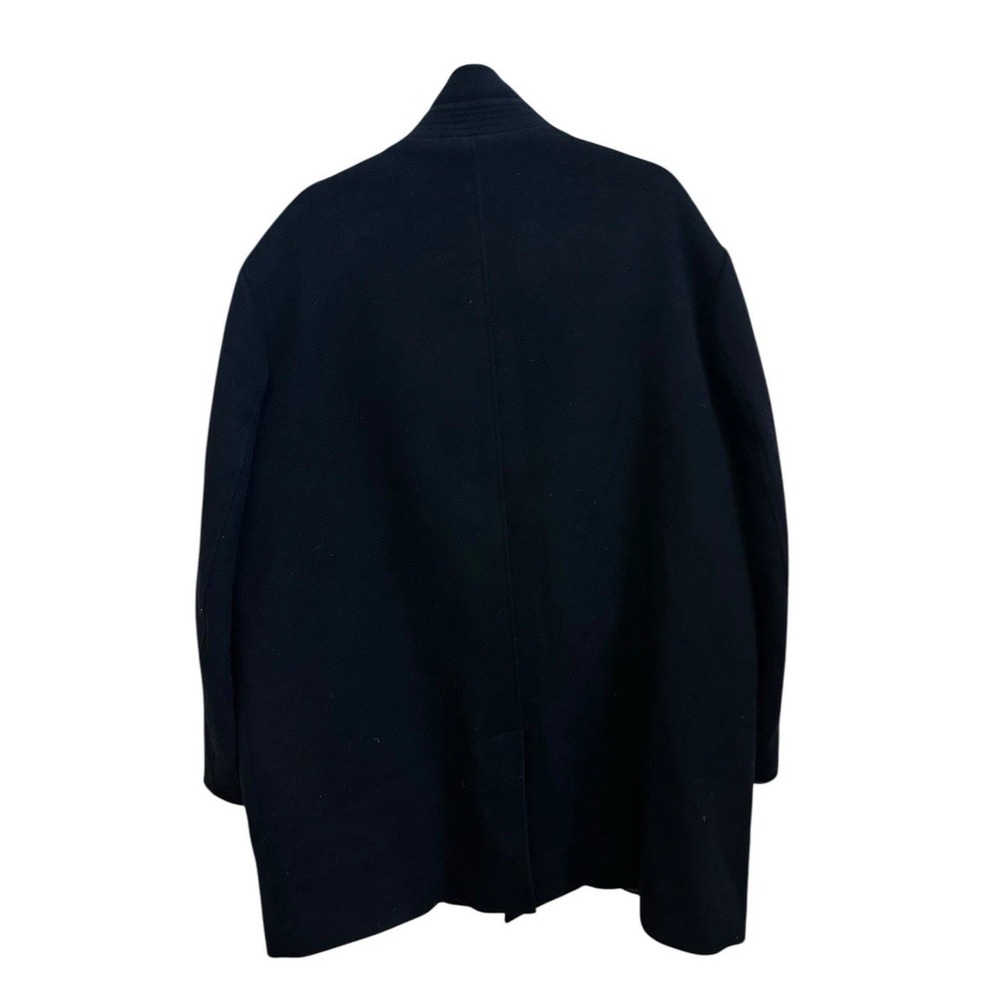 Cardinal Of Canada Car Coat 100% Wool Double Mock Mens Jacket XXL Navy Blue - Picture 12 of 12